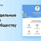 Регулярный отчет со статистикой сообщества ВКонтакте